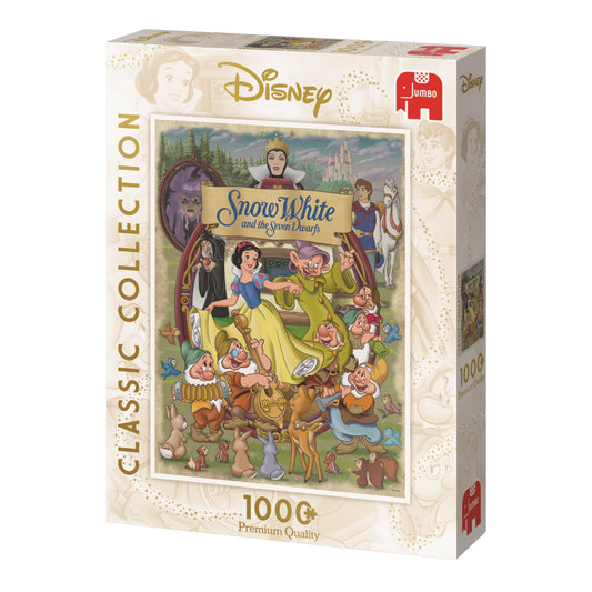 **Disney Classic Movie Poster Puzzle Snow White 1000 pcs - product image - Jumboplay.com