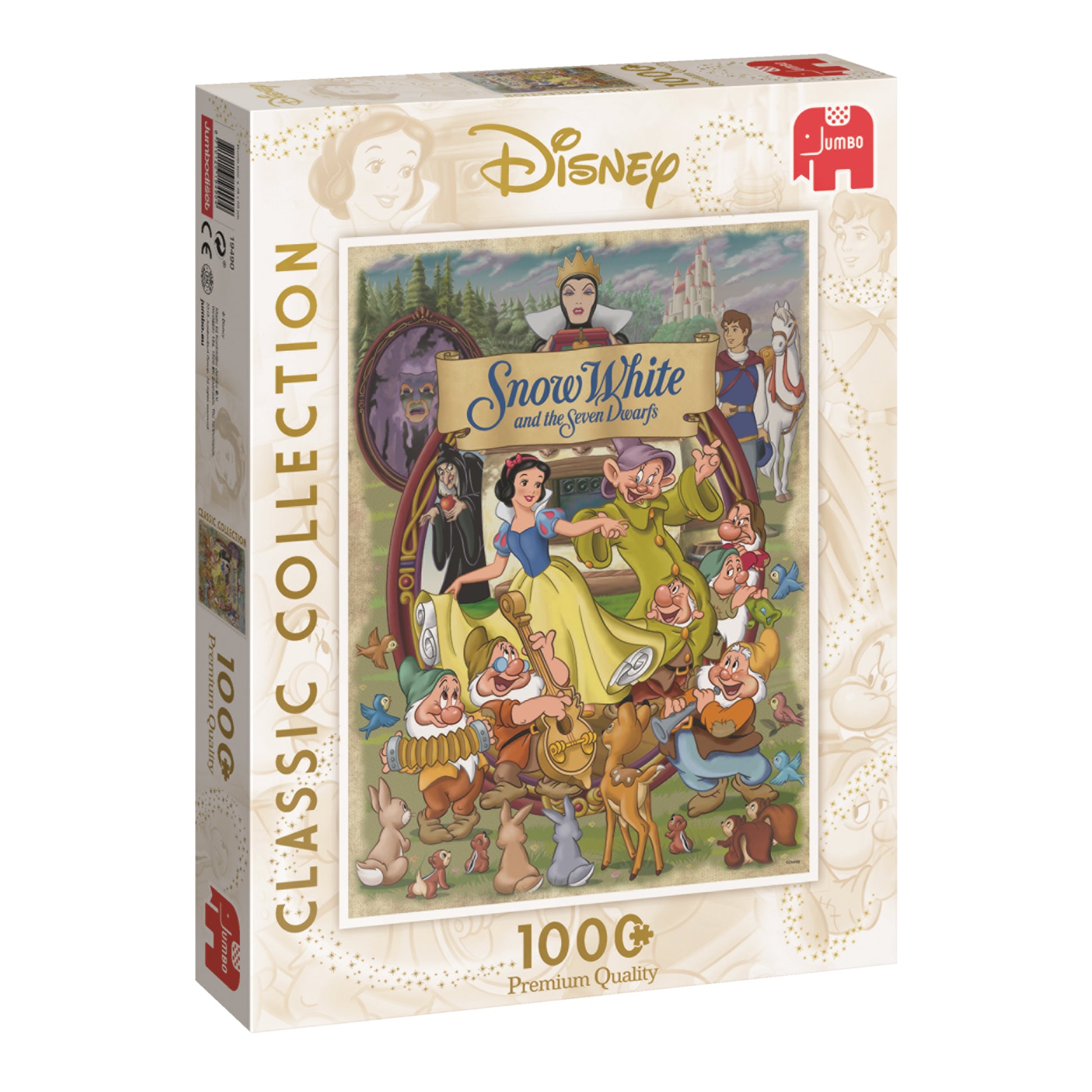 **Disney Classic Movie Poster Puzzle Snow White 1000 pcs - product image - Jumboplay.com