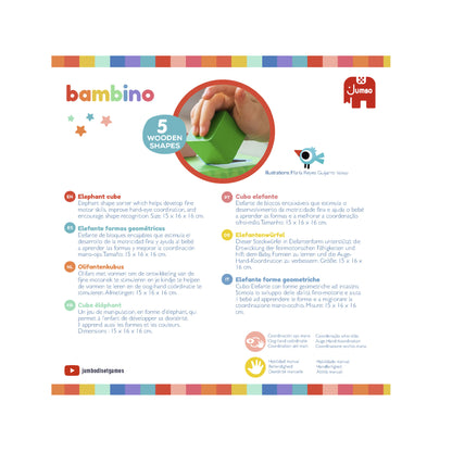 Bambino - Elefante formas geométricas