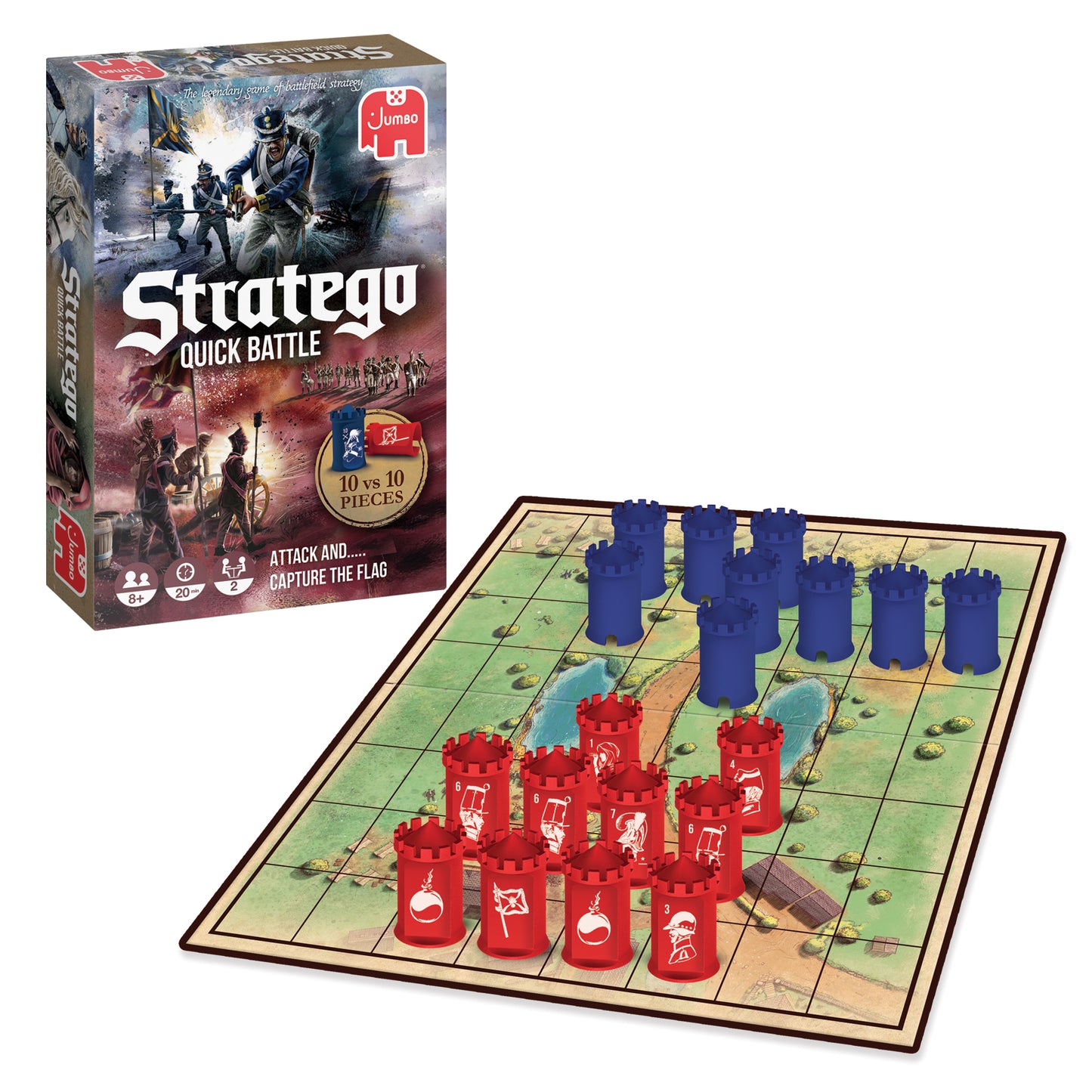 Stratego Quick Battle - product image - Jumboplay.com
