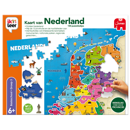 Ik Leer Kaart van Nederland - product image - Jumboplay.com