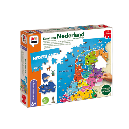 Ik Leer Kaart van Nederland - product image - Jumboplay.com