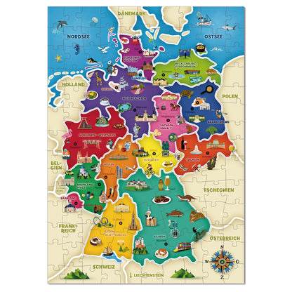 Ich Lerne Deutschlandkarte - product image - Jumboplay.com