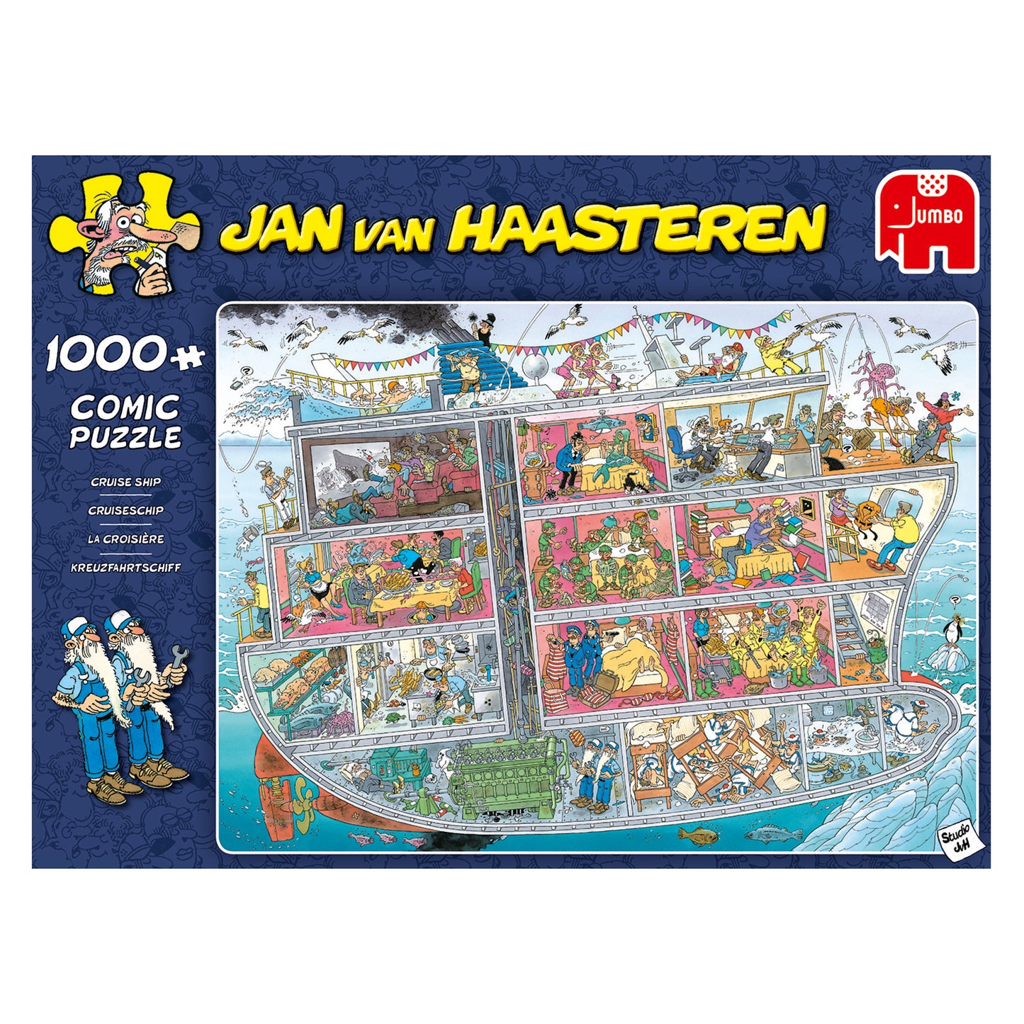 JvH Cruise Ship (1000 pieces) - product image - Jumboplay.com