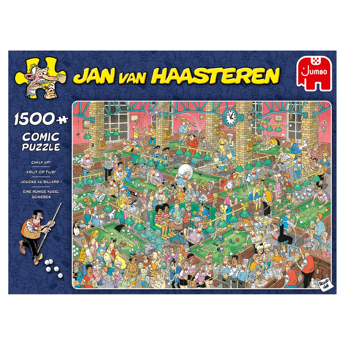 Jan van Haasteren - Chalk Up! (1500 pieces) - product image - Jumboplay.com