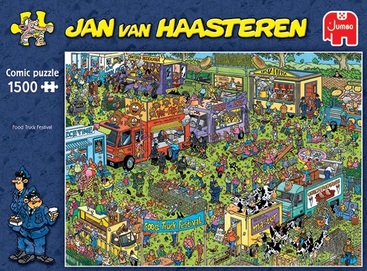 JvH Food Truck Festival (1500 pieces) - product image - Jumboplay.com