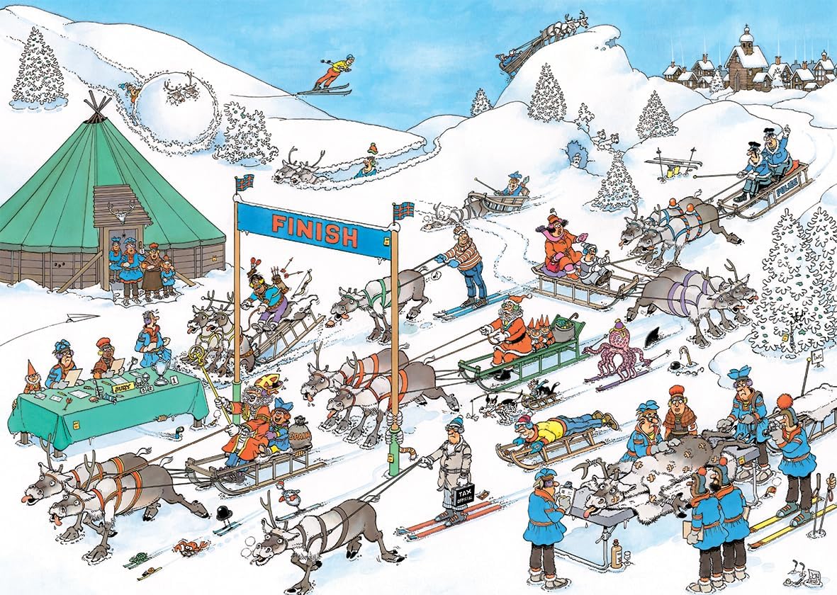 JvH Reindeer Races (500 pieces) - product image - Jumboplay.com