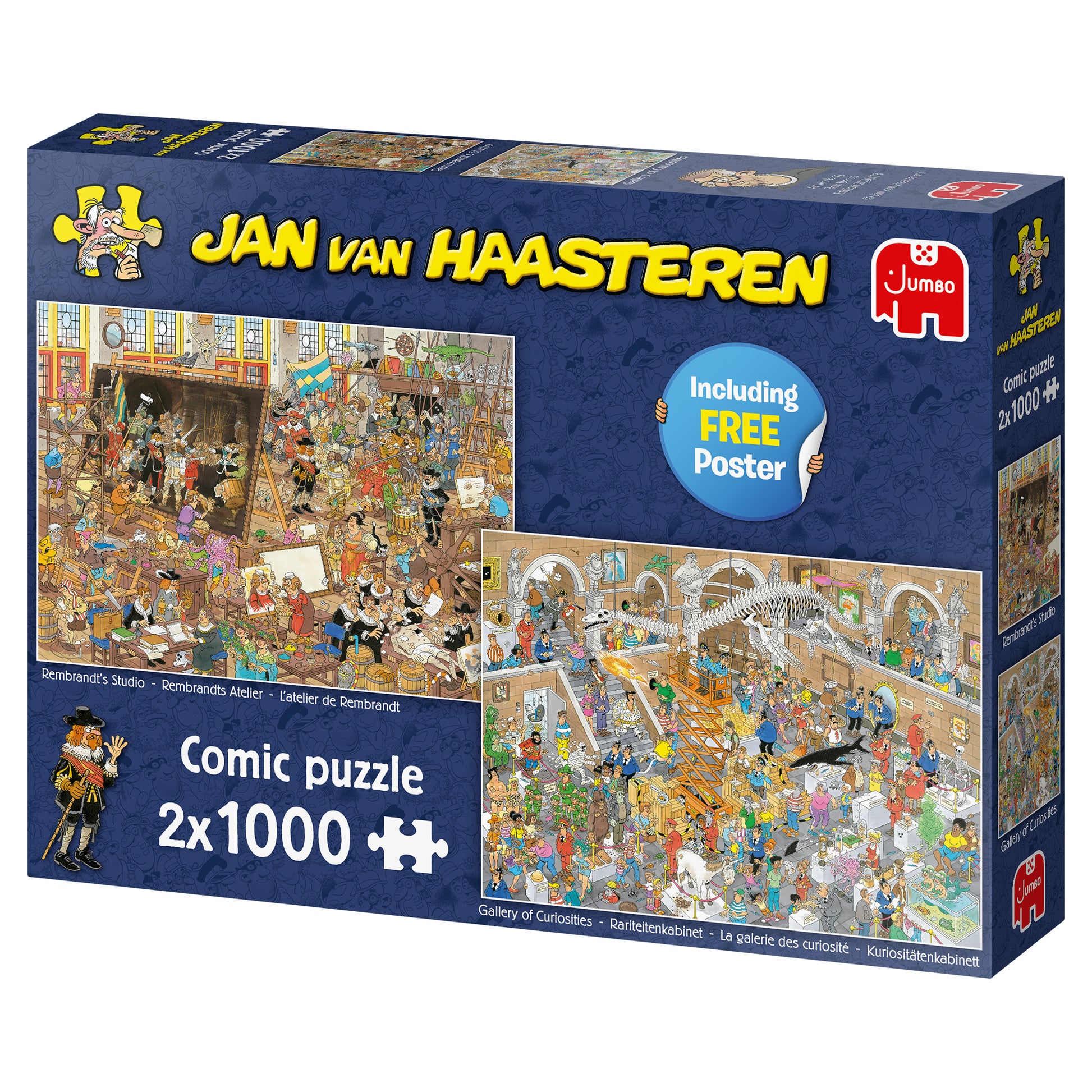 JvH A Trip to the Museum (2x1000 pieces) - product image - Jumboplay.com