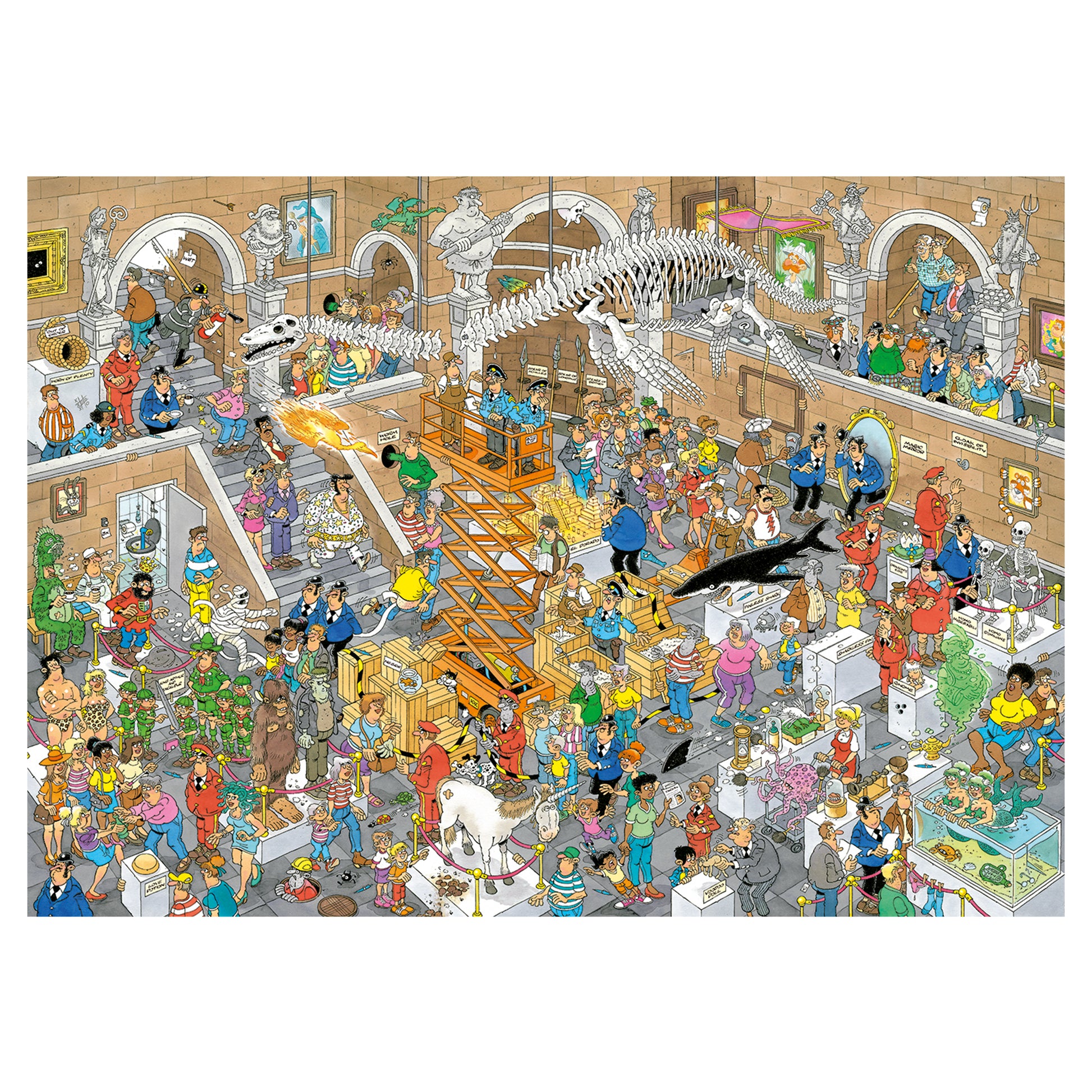 JvH A Trip to the Museum (2x1000 pieces) - product image - Jumboplay.com