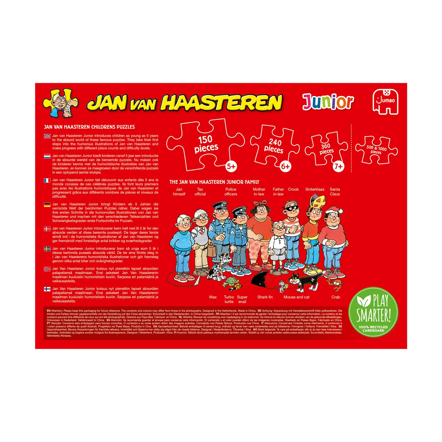 JvH Junior Hide & Seek (150 pieces) - product image - Jumboplay.com