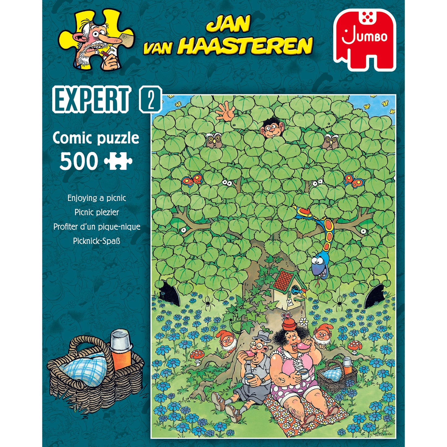 JvH Expert 2 Enjoying a Picnic (500 pieces) - product image - Jumboplay.com