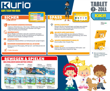 KURIO Tablet 7" KIKA EDITION