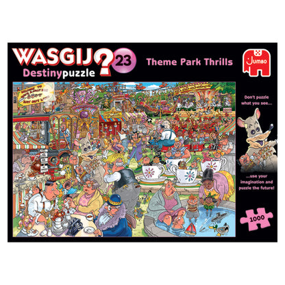 Wasgij Destiny 23 Theme Park Thrills! 1000pcs - product image - Jumboplay.com