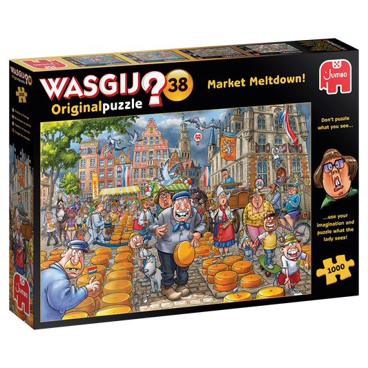 Wasgij Original 38 - Market Meltdown! (1000 pieces)