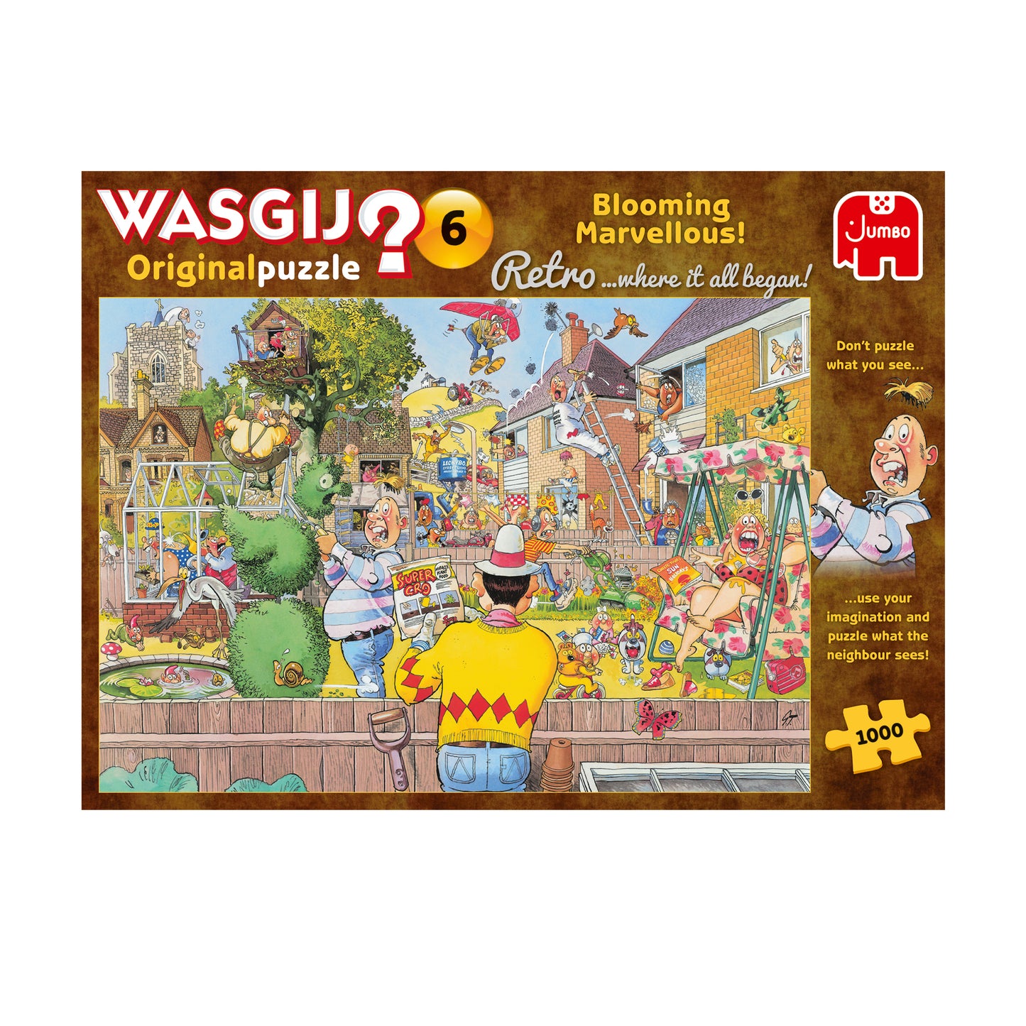 Wasgij Retro Original 6 1000pcs - product image - Jumboplay.com