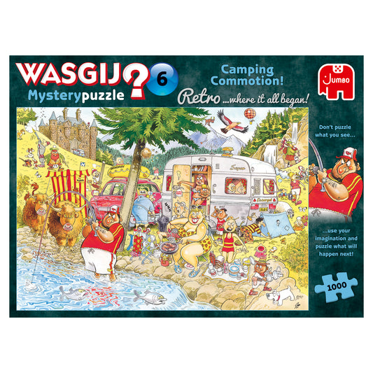 Wasgij Retro Mystery 6 1000pcs - product image - Jumboplay.com