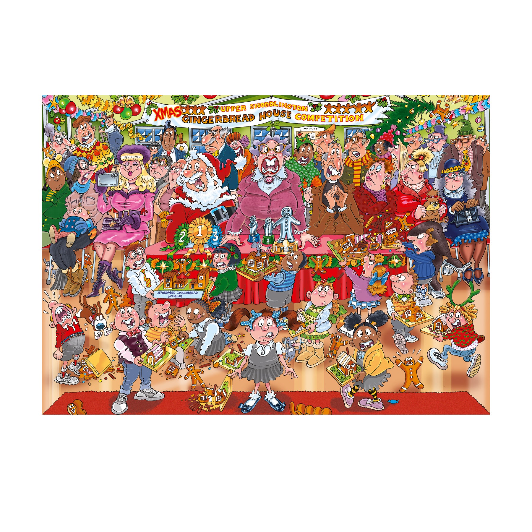 Wasgij Christmas 18 2x1000pcs (1x1000pcs for free) - product image - Jumboplay.com