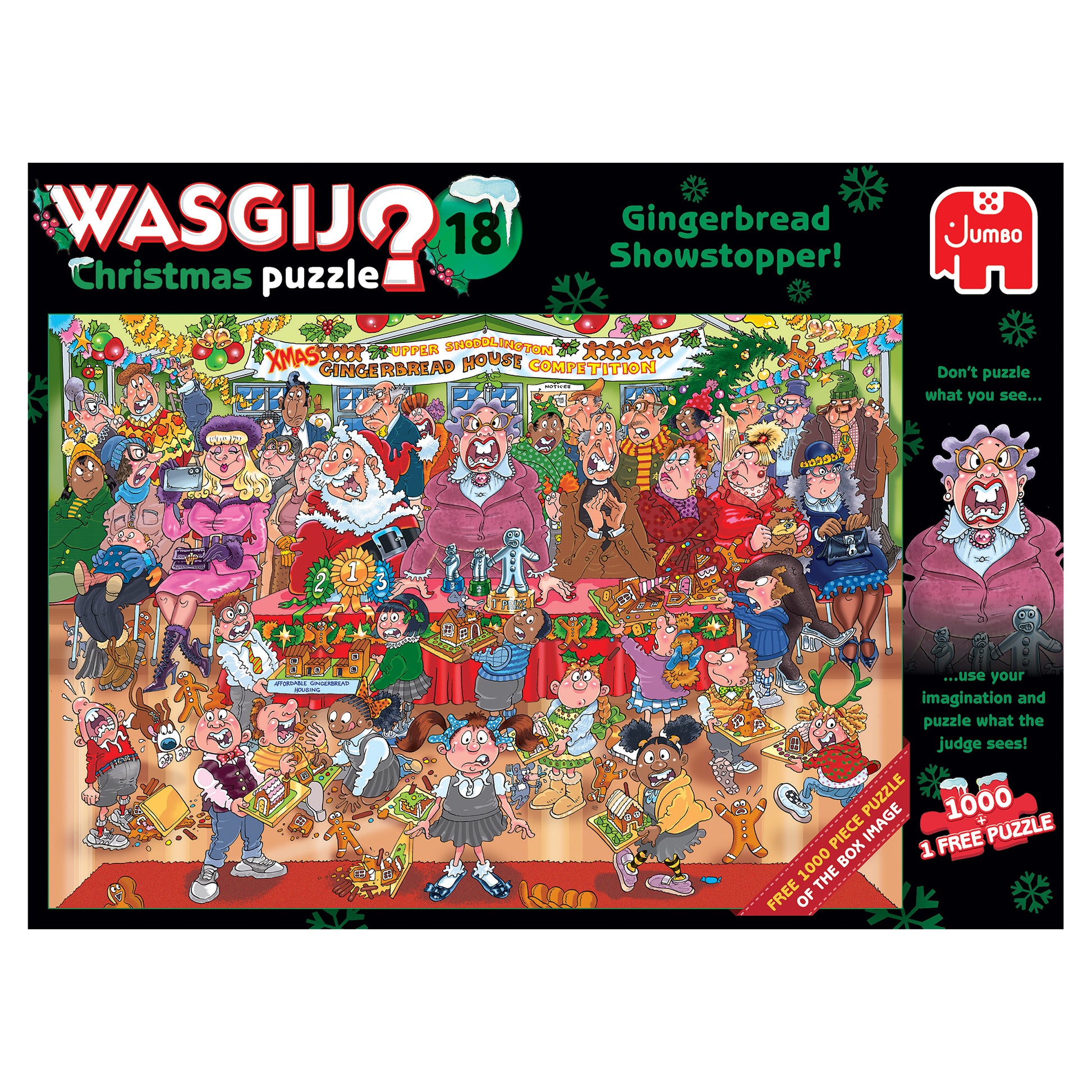 Wasgij Christmas 18 2x1000pcs (1x1000pcs for free) - product image - Jumboplay.com