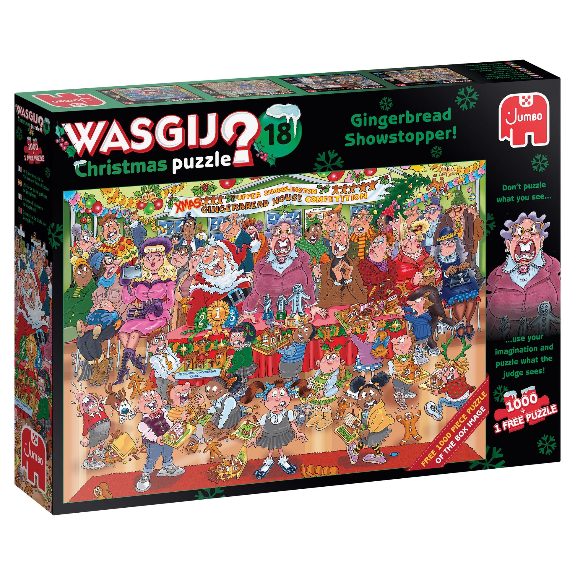 Wasgij Christmas 18 2x1000pcs (1x1000pcs for free) - product image - Jumboplay.com