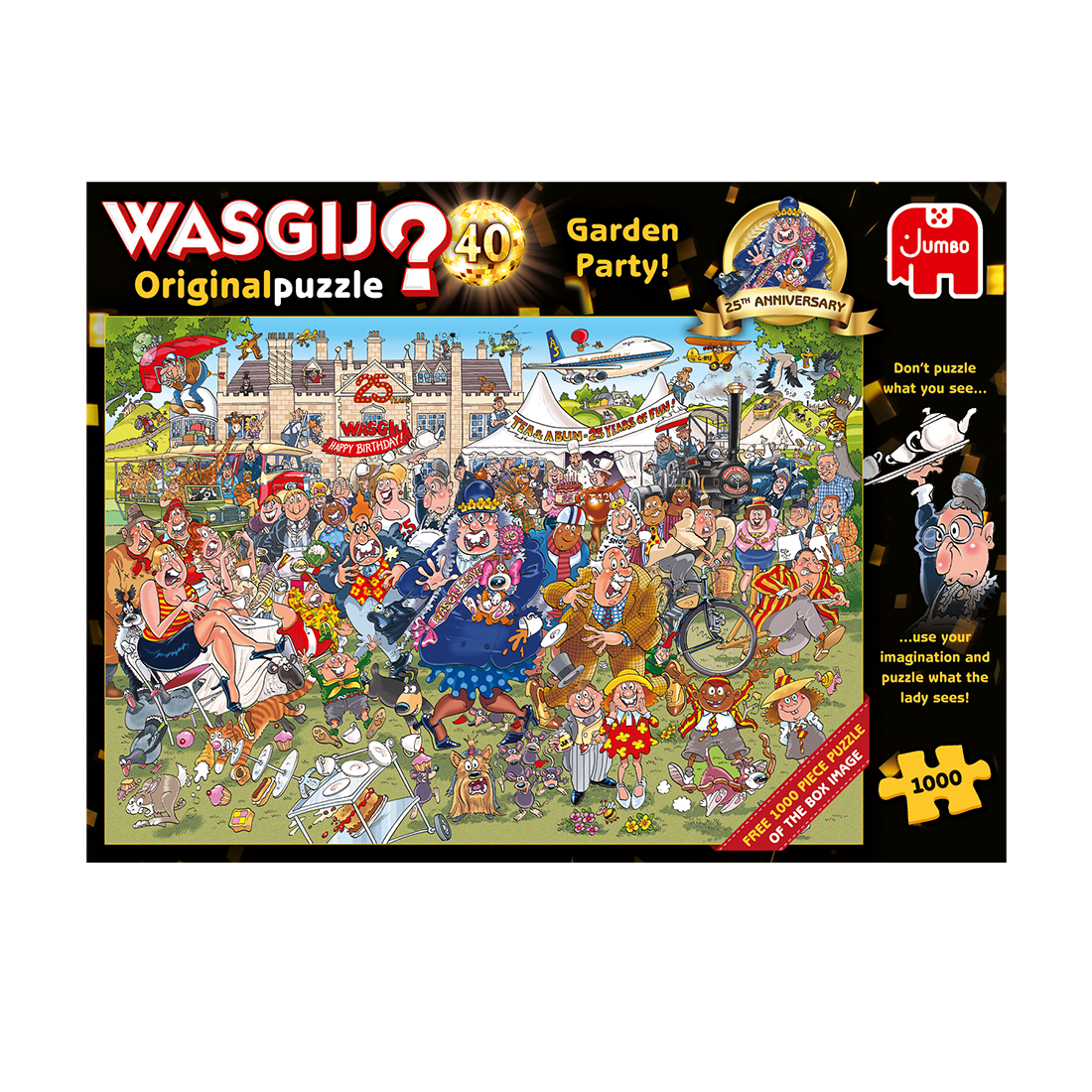 Wasgij Original 40 - 25th Anniversary Garden Party! (2x1000 pieces Wasgij Original 40 - 25th Anniversary Garden Party! (2x1000 pieces