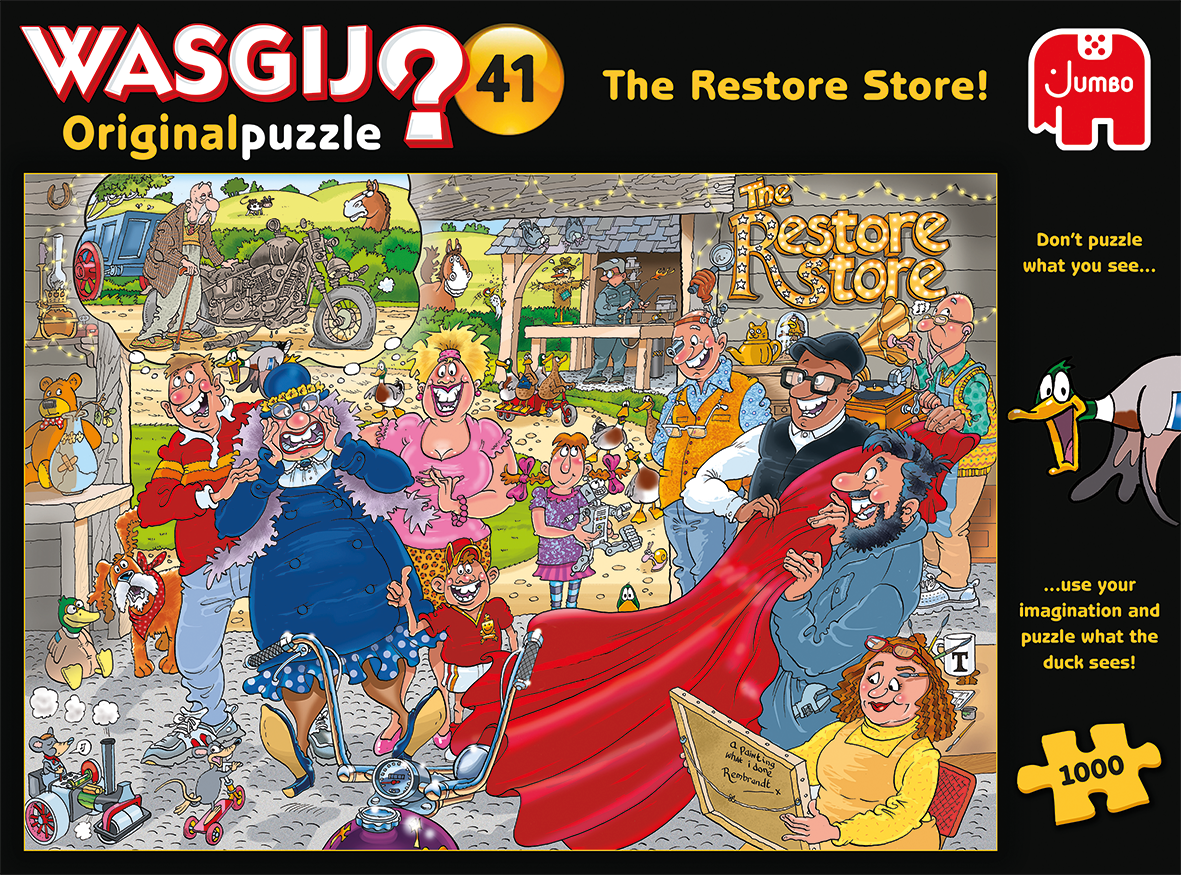 Jumbo Spiele Puzzle Wasgij Original 43, Wie Ein Fisch Im Wasser, 1000 Puzzleteile, Made In Europa Cs0cah0hr Jumbo Spiele Puzzle Wasgij Original 43, Wie Ein Fisch Im Wasser, 1000 Puzzleteile, Made In Europa Cs0cah0hr