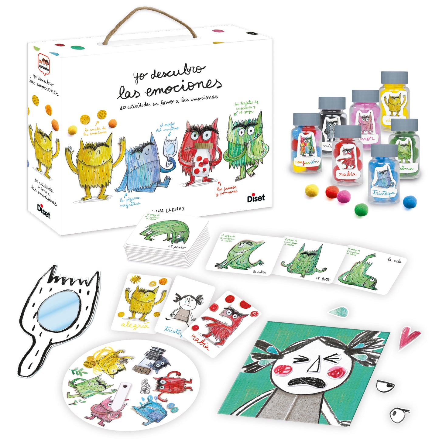 Aprendo en Positivo - Monstruo de Colores