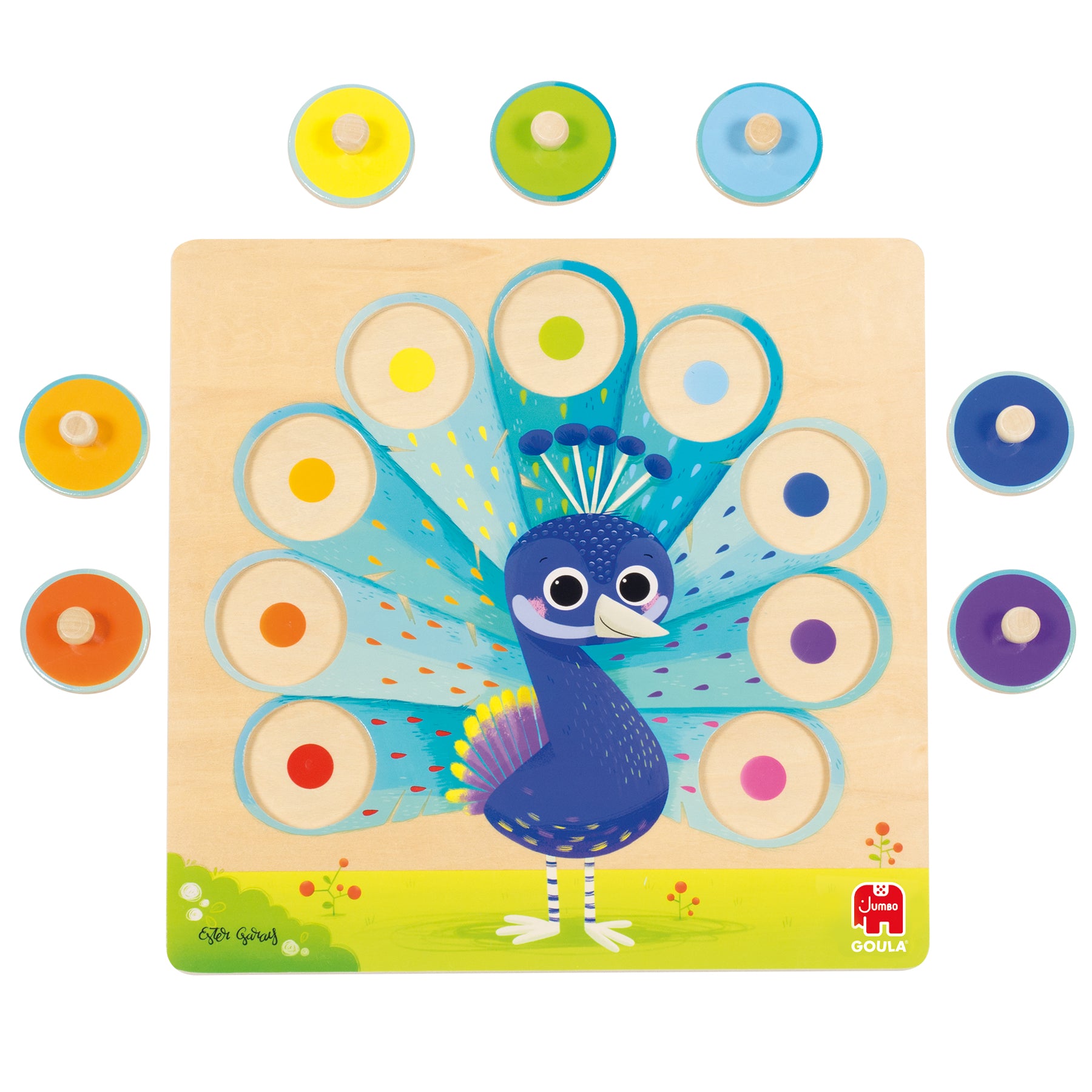 Peacock Puzzle - product image - Jumboplay.com