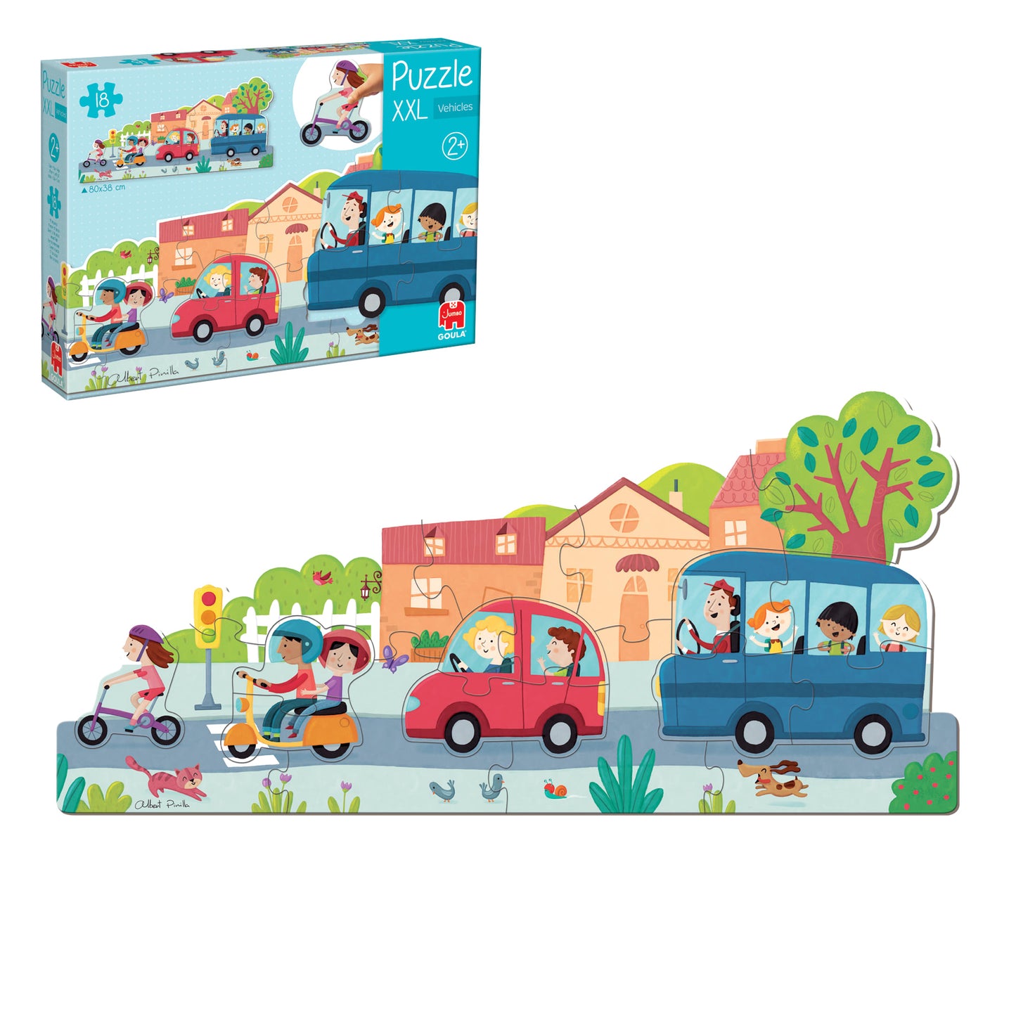 Goula - XXL Puzzle Fahrzeuge