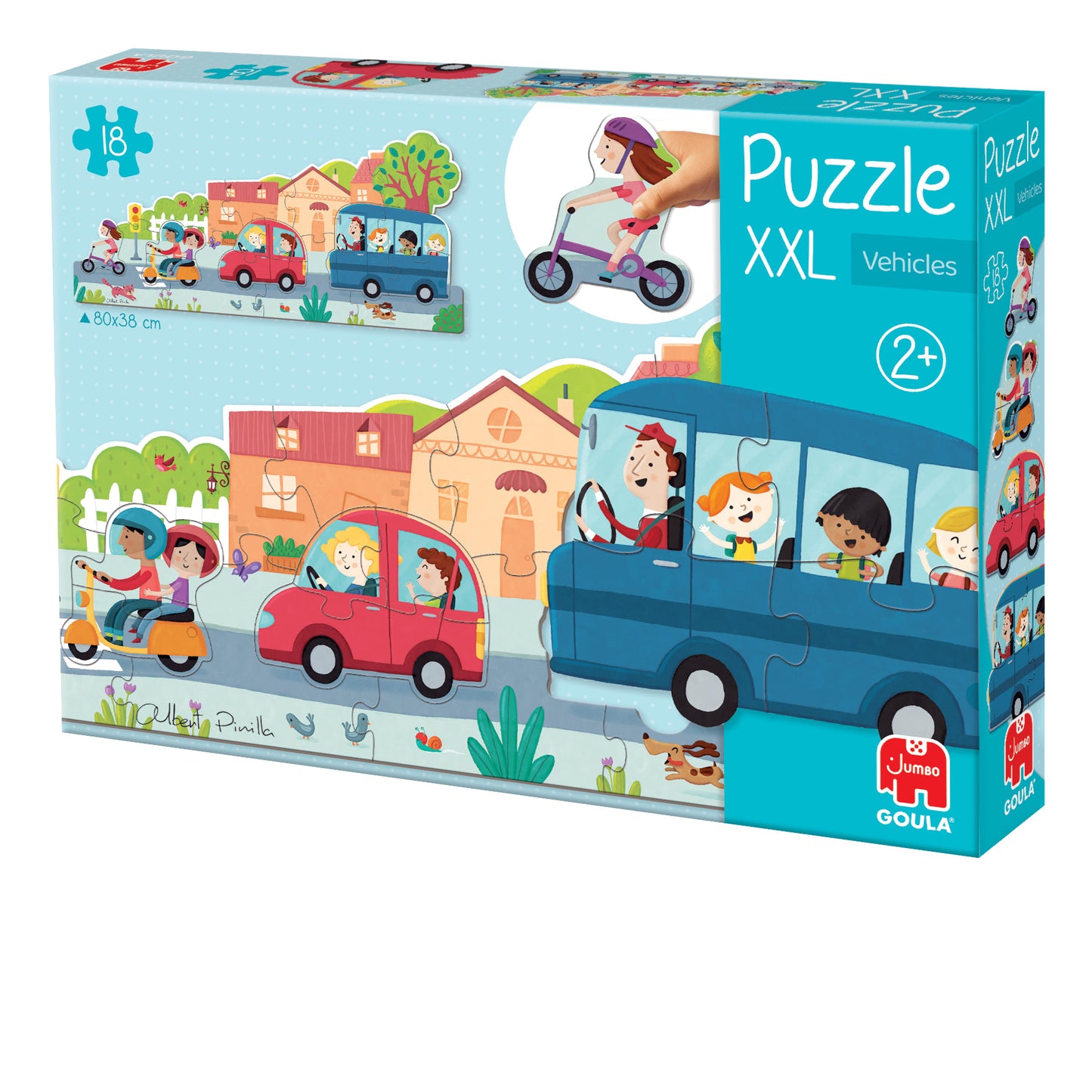 Goula - XXL Puzzle Fahrzeuge