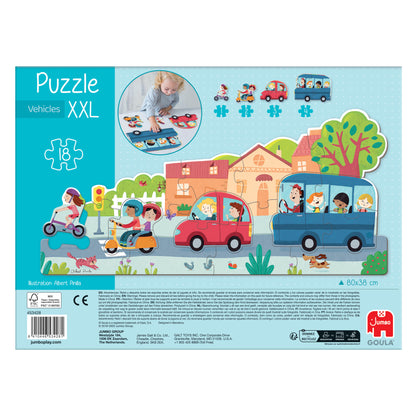 Goula - XXL Puzzle Fahrzeuge