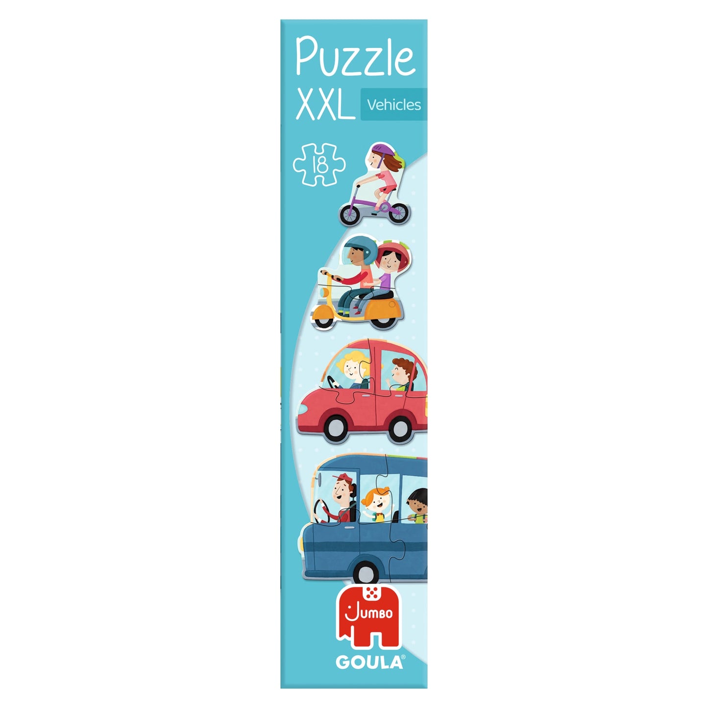 Goula - XXL Puzzle Fahrzeuge