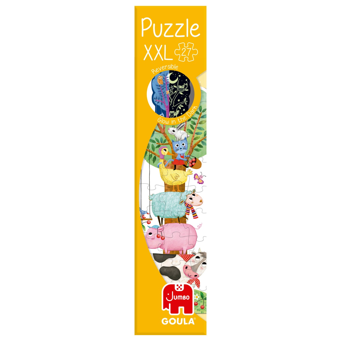Goula - Puzzle XXL Jour & Nuit à la Ferme