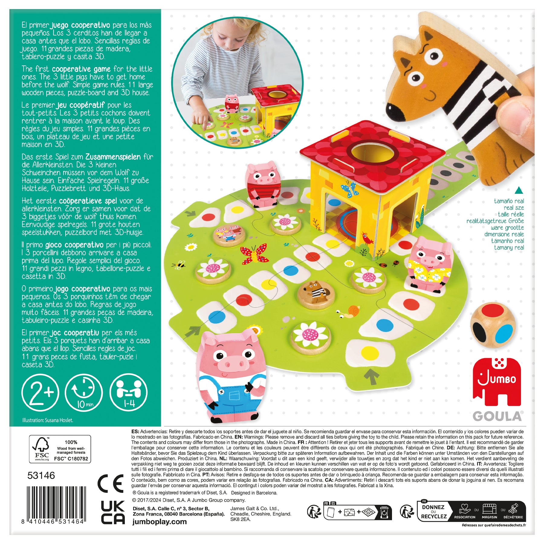 Goula - 3 Little Pigs - Jumboplay.com