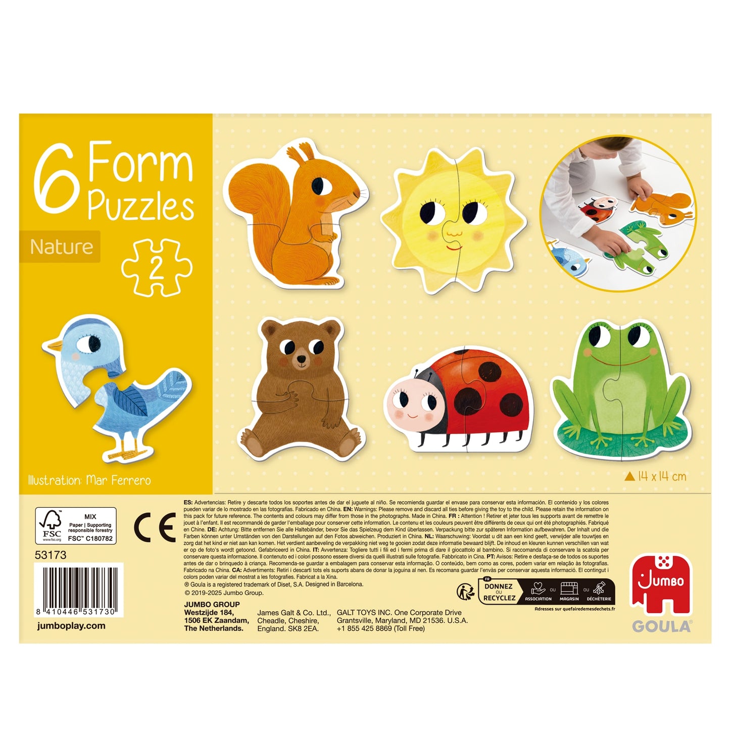 Goula - Puzzles 6 Forme