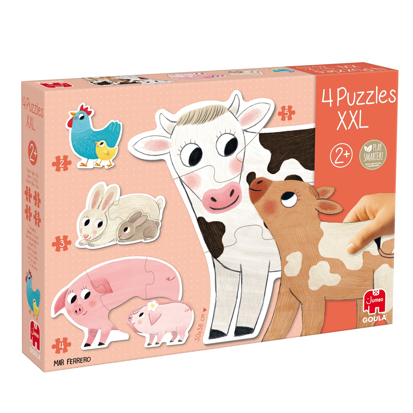 Puzzle XXL Mums & Babies - product image - Jumboplay.com