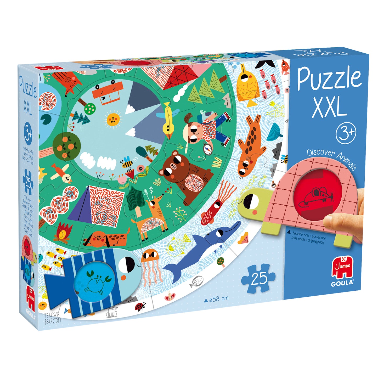 Goula - XXL Puzzle Tiere entdecken