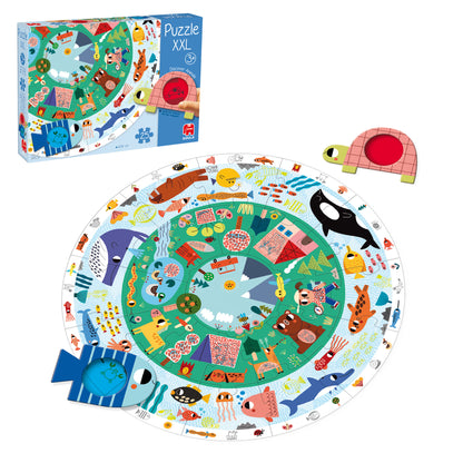 Goula - XXL Puzzle Tiere entdecken