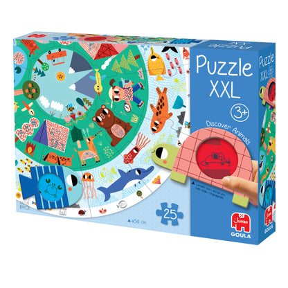 Goula - XXL Puzzle Tiere entdecken