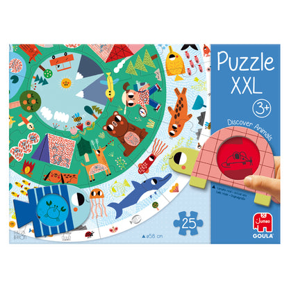Goula - XXL Puzzle Tiere entdecken