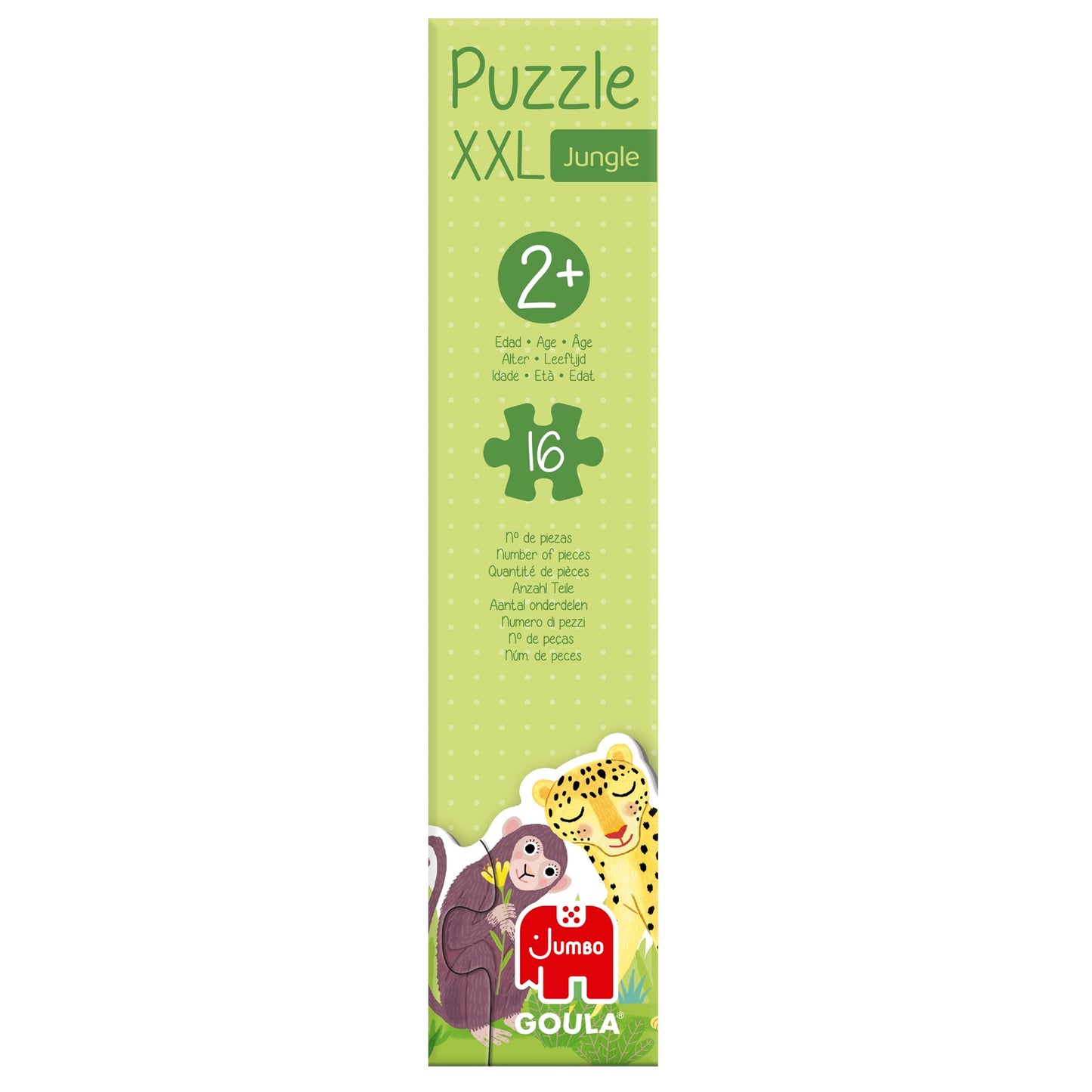 Goula - Puzzel XXL Jungle Van Klein Tot Groot