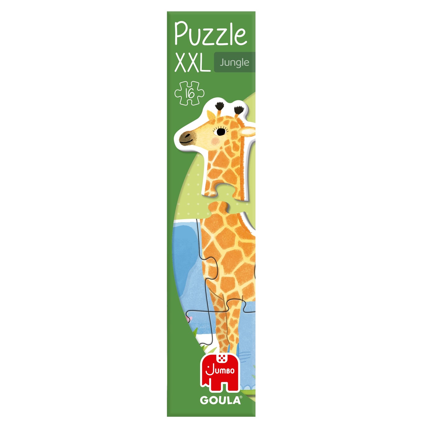 Goula - Puzzel XXL Jungle Van Klein Tot Groot