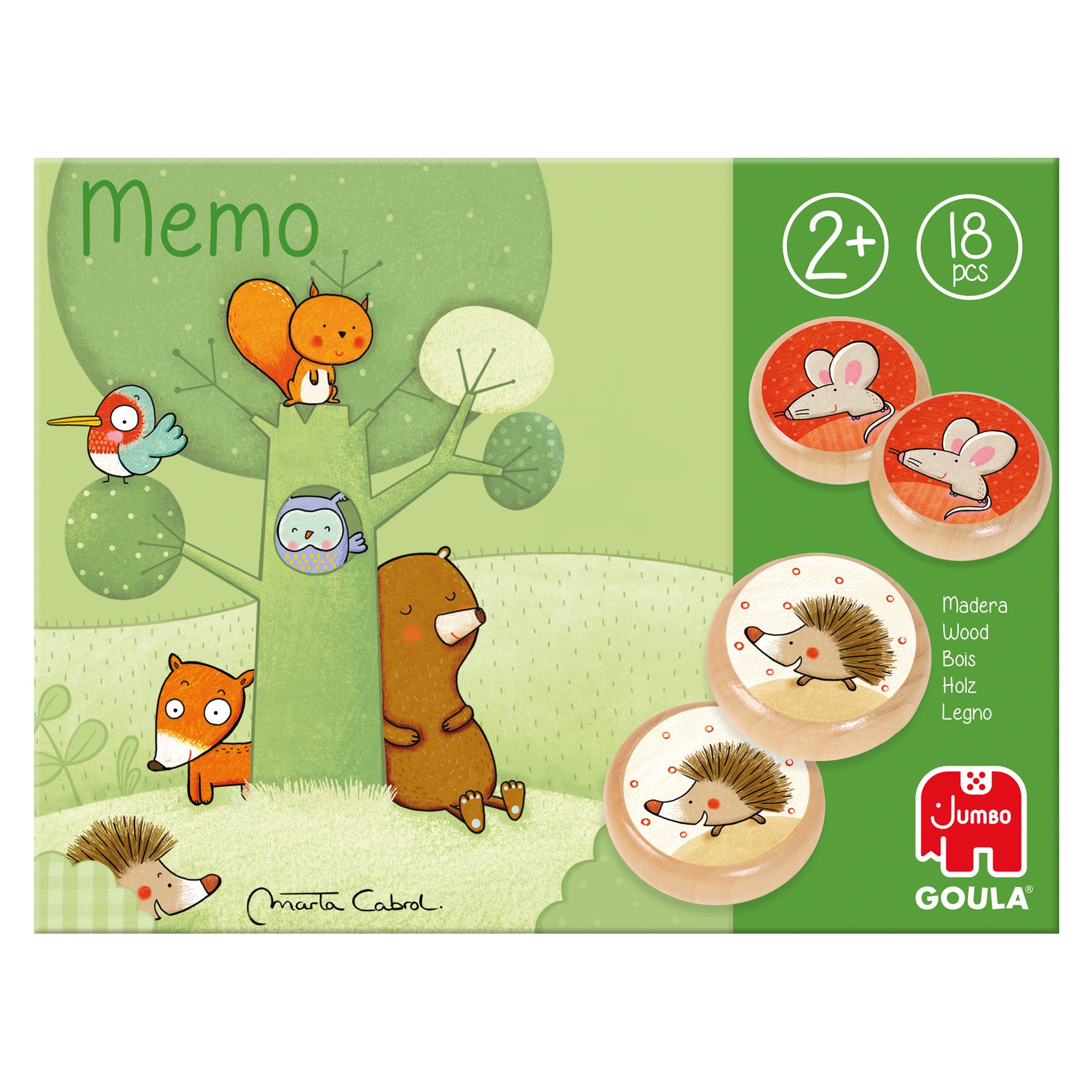 Memo Tom and his forest friends - product image - Jumboplay.com