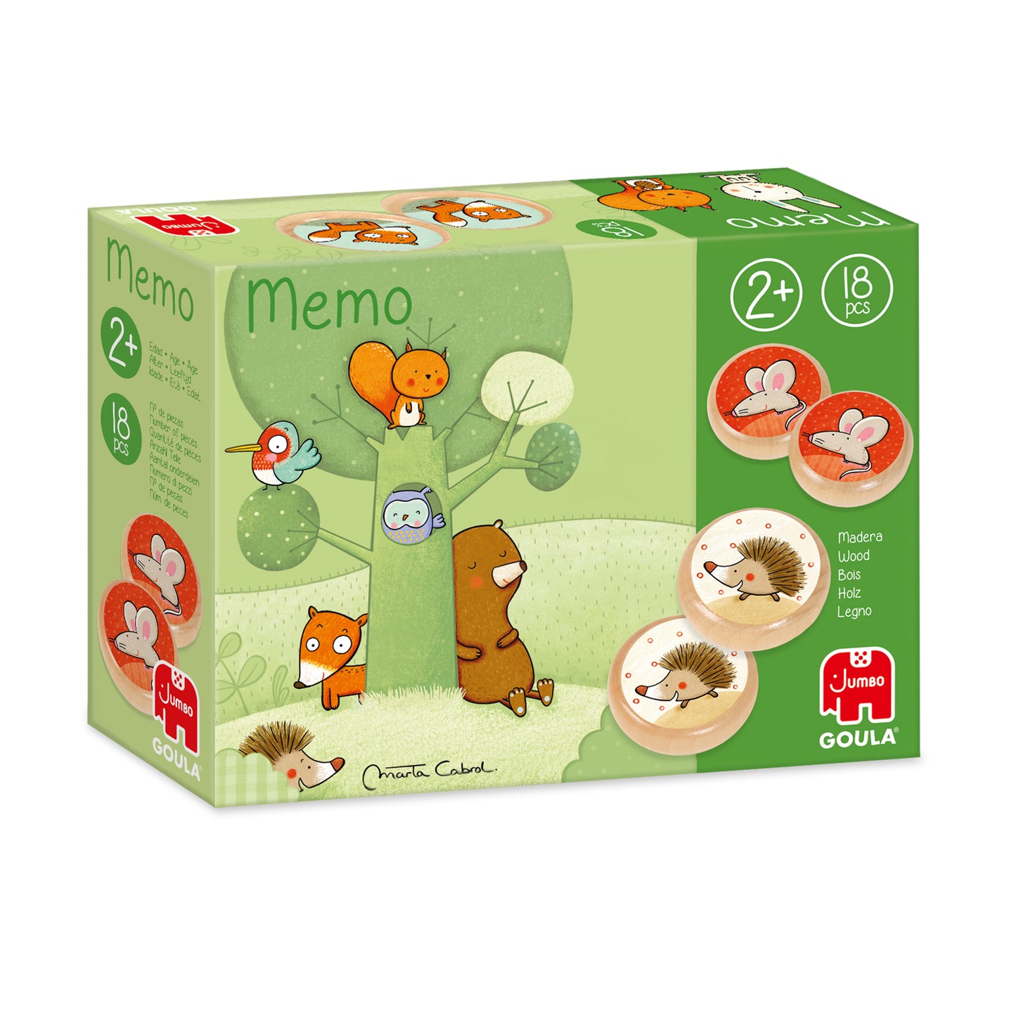 Memo Tom and his forest friends - product image - Jumboplay.com