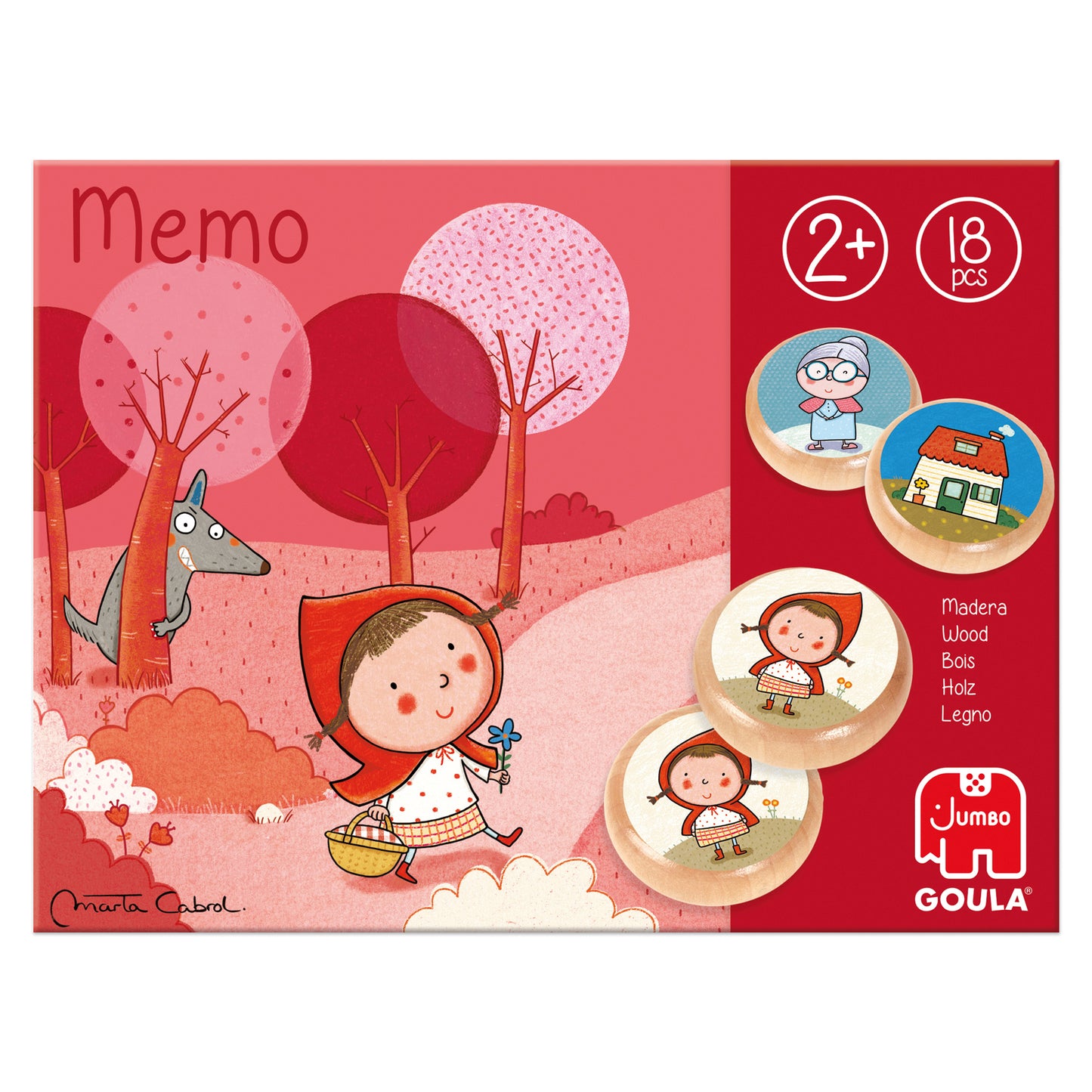 Memo Little Red Riding Hood - product image - Jumboplay.com