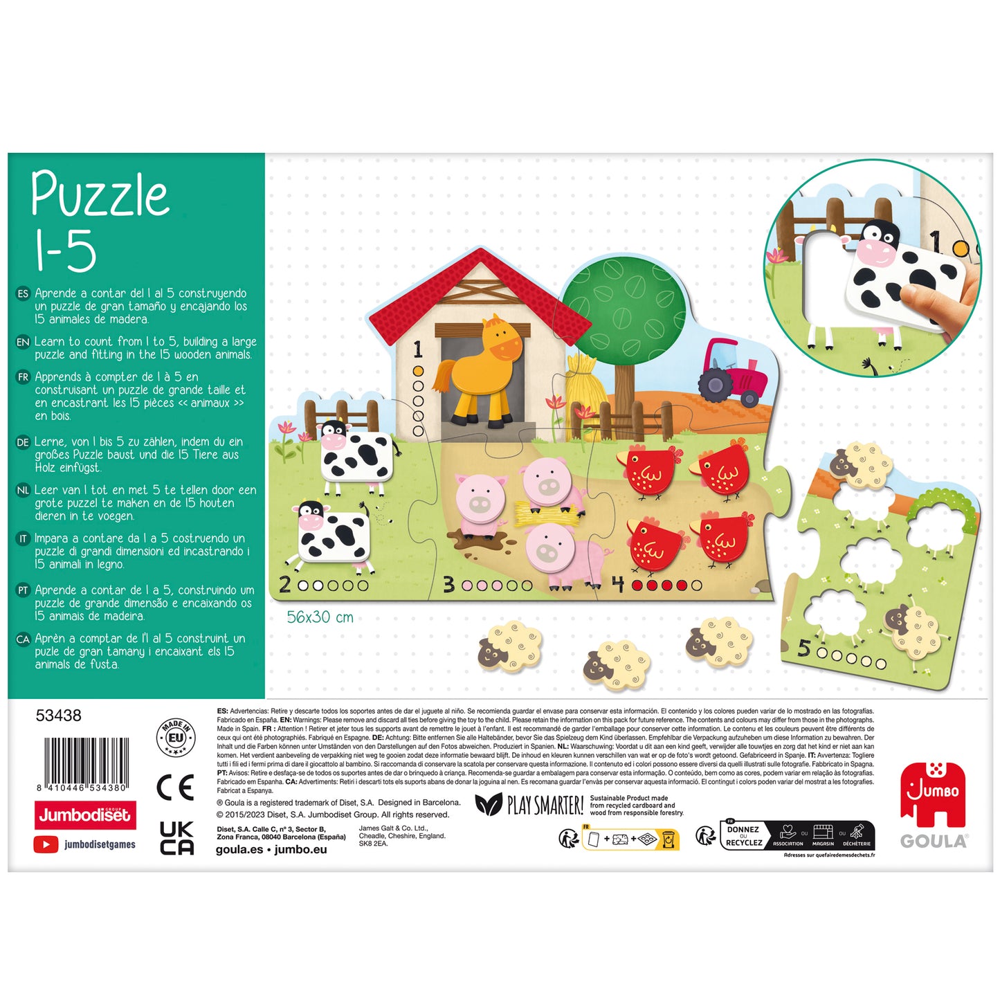 Puzzle 1-5 - product image - Jumboplay.com