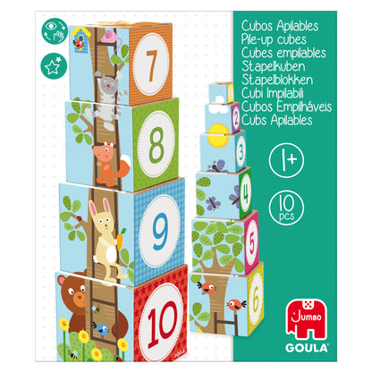 Pile-up Cubes Forest - product image - Jumboplay.com