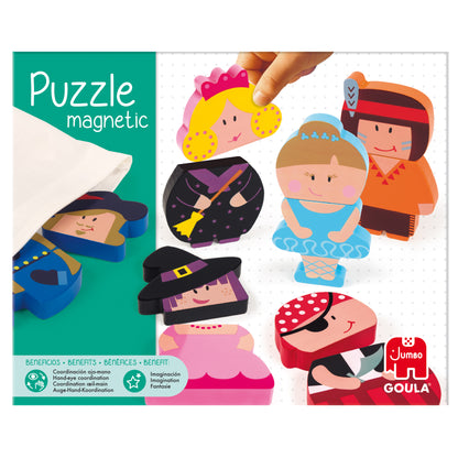 Magnetic Interchangeable Characters Puzzle - product image - Jumboplay.com