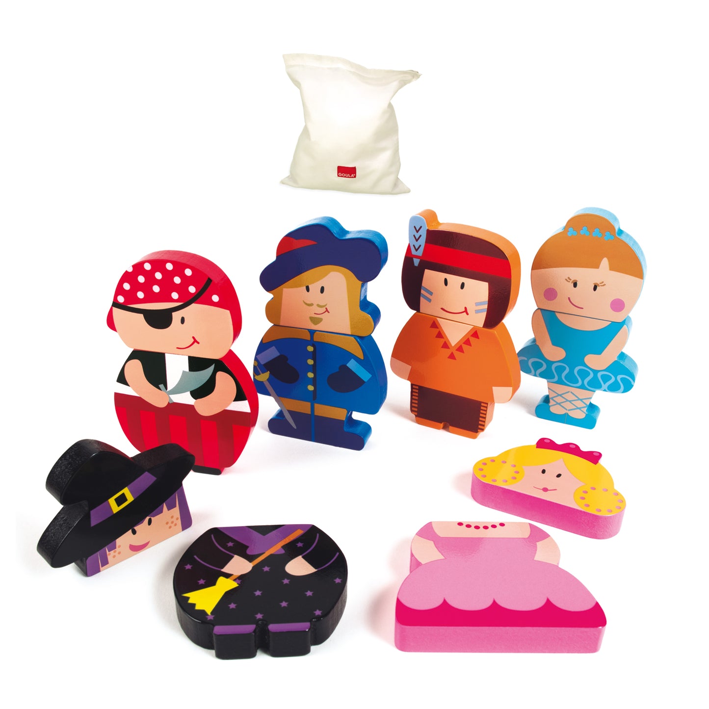Magnetic Interchangeable Characters Puzzle - product image - Jumboplay.com