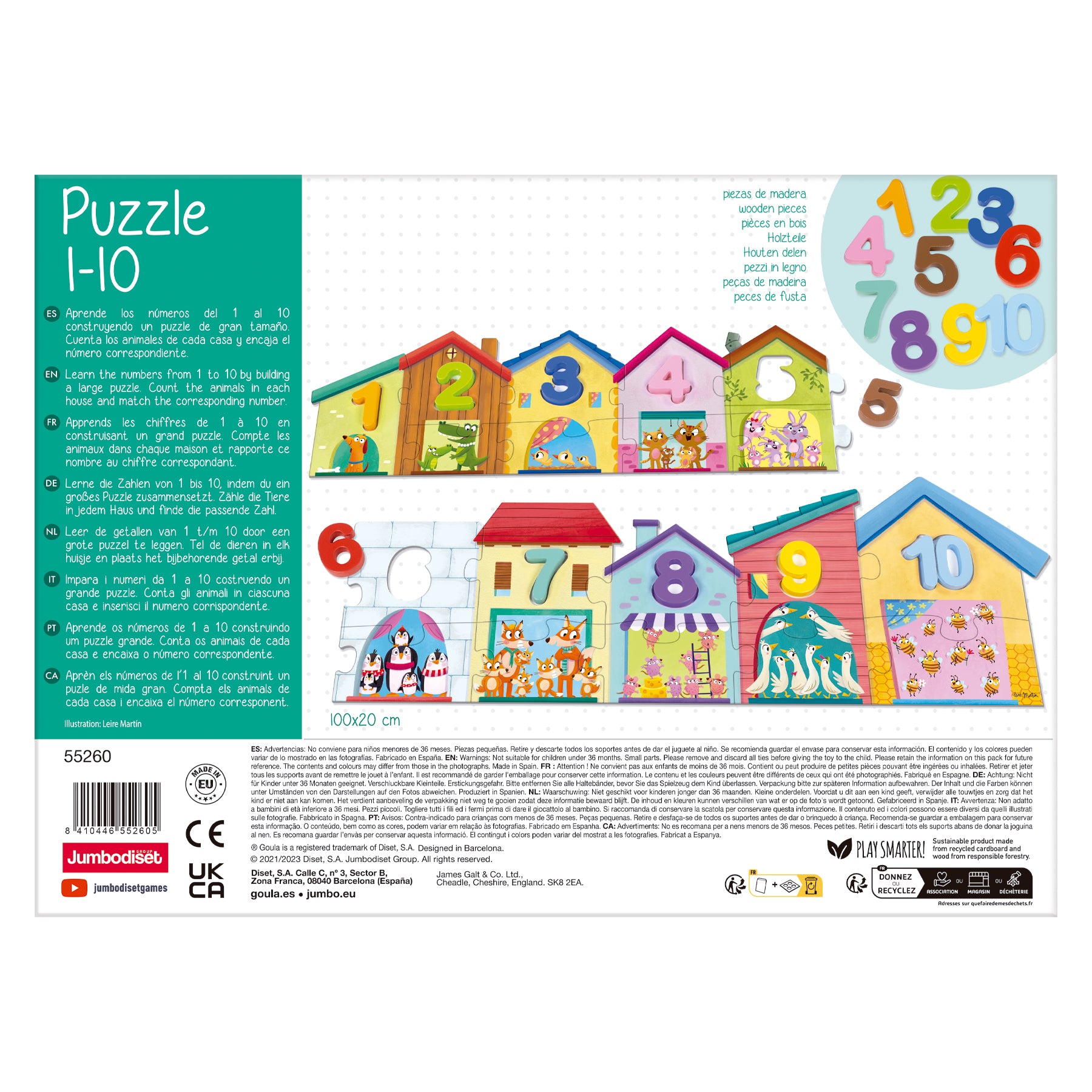 Puzzle 1-10 - product image - Jumboplay.com