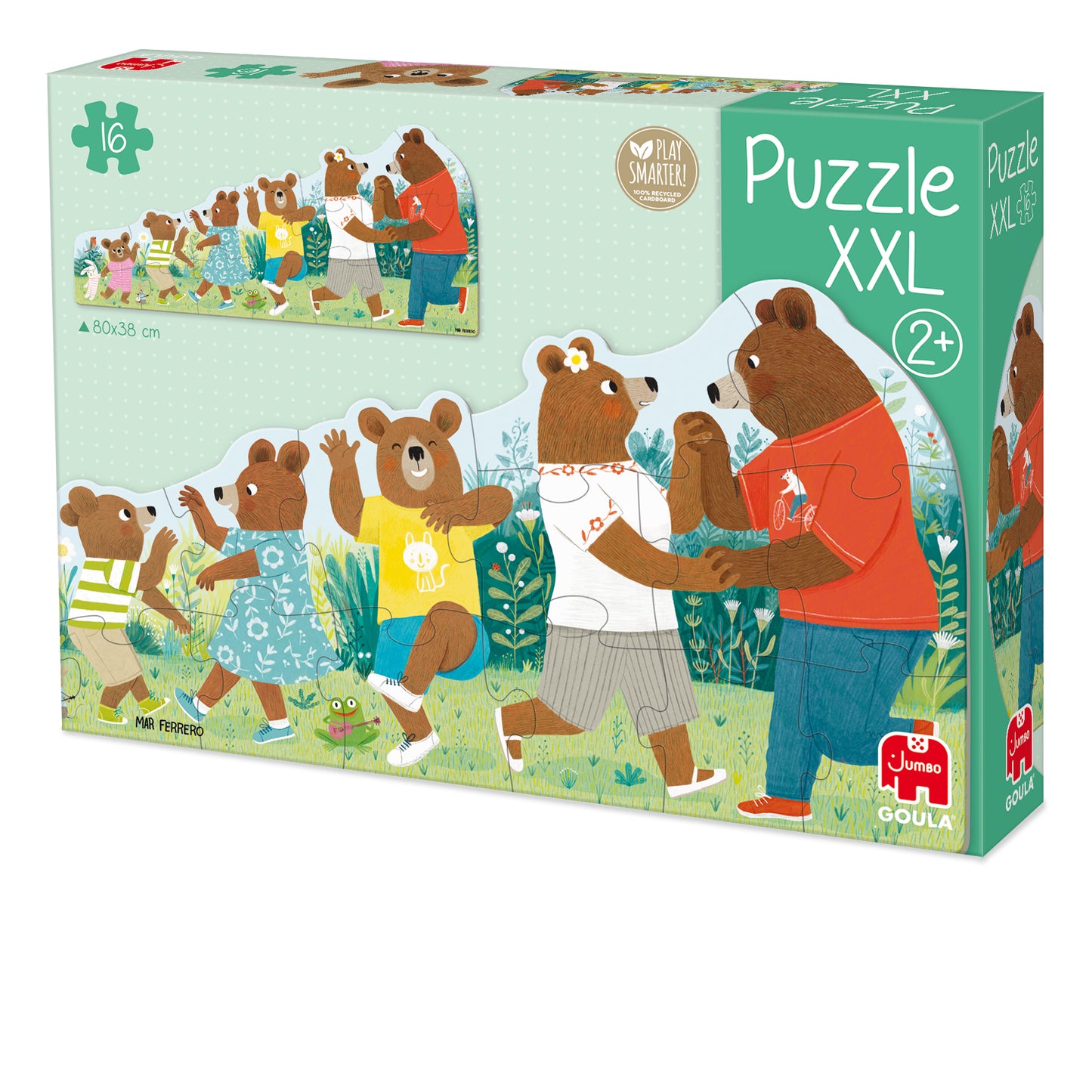 Puzzle XXL Bear Family - product image - Jumboplay.com